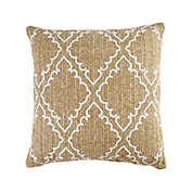 Bee &amp; Willow&trade; Faux Raffia Square Indoor/Outdoor Throw Pillow in Natural