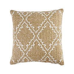 Bee & Willow™ Faux Raffia Square Indoor/Outdoor Throw Pillow in Natural