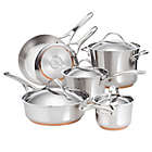 Alternate image 0 for Anolon&reg; Nouvelle Copper Stainless Steel 10-Piece Cookware Set