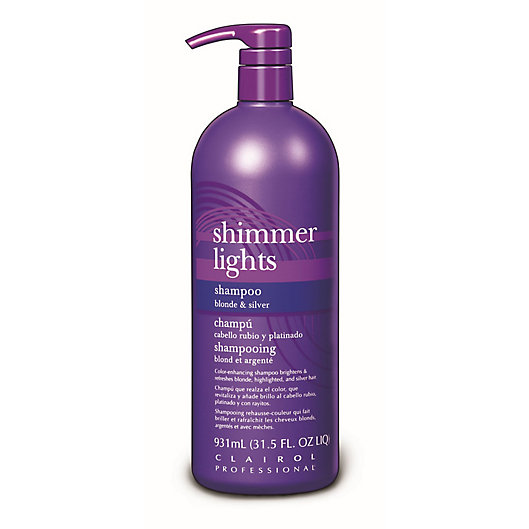 Alternate image 1 for Clairol® Shimmer Lights 31.5 fl. oz. Original Conditioning Shampoo for Blonde and Silver Hair