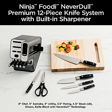 Ninja&trade; Foodi&trade; NeverDull&trade; 12-Piece Knife Block Set. View a larger version of this product image.