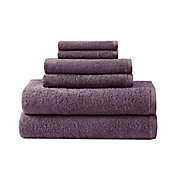 Clean Spaces Aure 100% Cotton Solid 6-Piece Towel Set