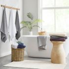 Alternate image 10 for Clean Spaces Aure 100% Cotton Solid Textured 6-Piece Towel Set