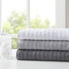 Alternate image 8 for Clean Spaces Aure 100% Cotton Solid Textured 6-Piece Towel Set