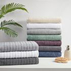 Alternate image 9 for Clean Spaces Aure 100% Cotton Solid Textured 6-Piece Towel Set