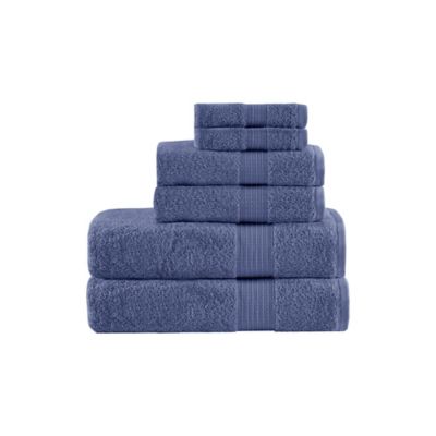 Black/White/Blue plaid Details about   Luxury hand Towel Blue handmade accent 