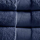 Alternate image 2 for Madison Park Signature Turkish Cotton 6-Piece Bath Towel Set in Navy