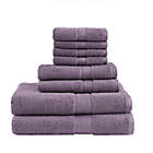Alternate image 0 for Madison Park Signature 800GSM 100% Cotton 8-Piece Bath Towel Set in Light Purple