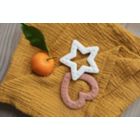 Alternate image 1 for BIBS&reg; Baby Bitie Heart in Peach