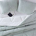 Alternate image 6 for Classic Sherpa Comforter Set King Sidewalk Melange