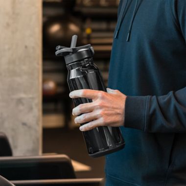 Reduce&reg; Hydrate 50 oz. Water Bottle in Asphalt. View a larger version of this product image.