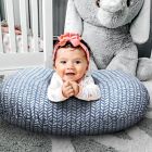 Alternate image 3 for Boppy&reg; Original Nursing Pillow and Positioner in Blue Herringbone