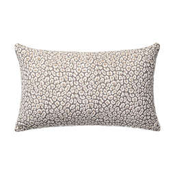 Linum Home Textiles Spots Lumbar Throw Pillow Cover in Cream