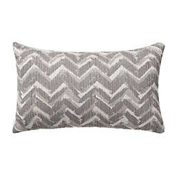 Linum Home Textiles Mirana Lumbar Throw Pillow Cover in Grey