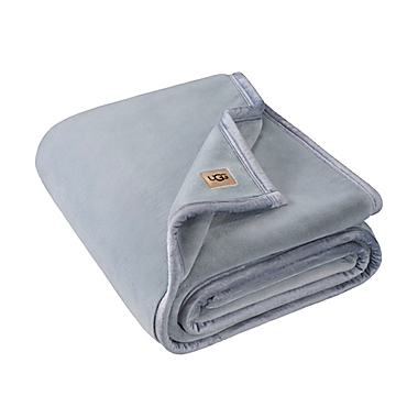 UGG&reg; Throw Blanket Coco Luxe in Ash Fog. View a larger version of this product image.
