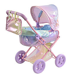 Olivia's Little World Magical Dreamland Baby Doll 2-in-1 Deluxe Stroller