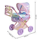 Alternate image 6 for Olivia&#39;s Little World Magical Dreamland Baby Doll 2-in-1 Deluxe Stroller