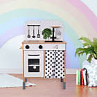 Alternate image 2 for Teamson Kids Little Chef Philly Modern Play Kitchen in Black/White