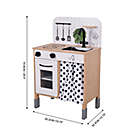 Alternate image 3 for Teamson Kids Little Chef Philly Modern Play Kitchen in Black/White