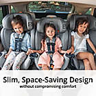 Alternate image 2 for Chicco&reg; OneFit&reg; ClearTex&trade; All-In-One Car Seat in Obsidian