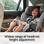 Alternate image 4 for Chicco&reg; OneFit&reg; ClearTex&trade; All-In-One Car Seat in Obsidian