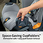 Alternate image 12 for Chicco&reg; OneFit&reg; ClearTex&trade; All-In-One Car Seat in Obsidian