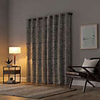 Alternate image 7 for Scott Living Osaka  Cotton Blend Total Blackout 96-Inch Grommet Window Curtain Panel in Gray