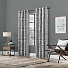 Alternate image 6 for Scott Living Osaka  Cotton Blend Total Blackout 96-Inch Grommet Window Curtain Panel in Gray