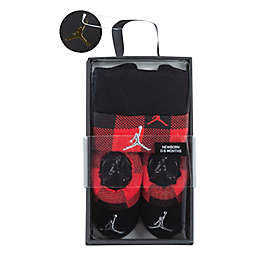 Nike® Jordan® Size 0-6M 2-Piece Hat and Bootie Gift Box