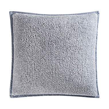 UGG&reg; Classic Sherpa Square Throw Pillows in Ash Fog (Set of 2). View a larger version of this product image.