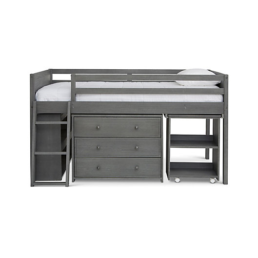 Alternate image 1 for Ti Amo Tahoe Twin Junior Loft Bed in Weathered Grey