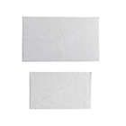 Alternate image 7 for Clean Spaces Aure 100% Cotton Reversible 24&quot; x 40&quot; Bath Rug in White