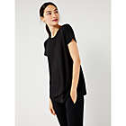 Alternate image 3 for A Pea in the Pod Small Pull Over Crew Neck Nursing Tee in Black