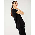 Alternate image 4 for A Pea in the Pod Small Pull Over Crew Neck Nursing Tee in Black
