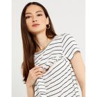 Alternate image 1 for A Pea in the Pod Pull Over Crew Neck Nursing Tee