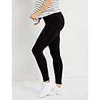 Alternate image 1 for A Pea in the Pod Luxe Compression Waist Postpartum Leggings in Black