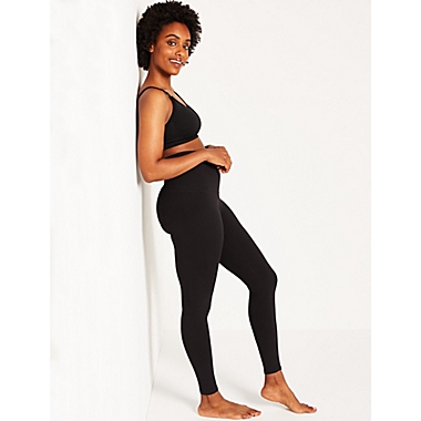 Motherhood Maternity&reg; Medium MAMA PRIMA Post Pregnancy Essential Legging in Black. View a larger version of this product image.