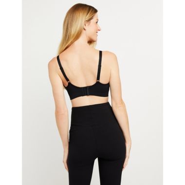 Motherhood Maternity&reg; Large Full Busted Basic Seamless Maternity Bra in Black. View a larger version of this product image.