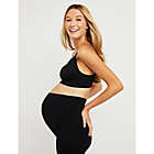 Alternate image 3 for Motherhood Maternity&reg; Large Average Busted Basic Seamless Maternity Bra in Black