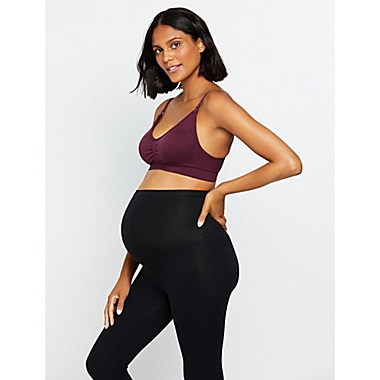 Motherhood Maternity&reg; X-Large Seamless Clip Down Maternity and Nursing Bra in Wine. View a larger version of this product image.