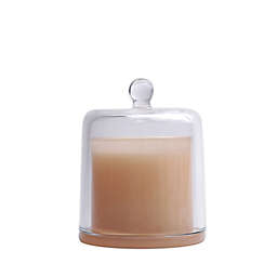 Amber Musk 9 oz. Jar Candle with Cloche Lid