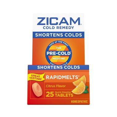Zicam&reg; 25-Count Cold Remedy Medicated Fruit Drops in Elderberry. View a larger version of this product image.