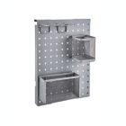 Alternate image 0 for Squared Away&trade; Organizer Cart Pegboard &amp; Accessories in Grey