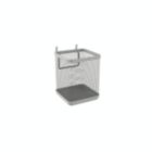 Alternate image 6 for Squared Away&trade; Organizer Cart Pegboard &amp; Accessories in Grey