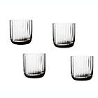 Alternate image 1 for Studio 3B&trade; Optic Double Old Fashioned Glasses in Smoke (Set of 4)