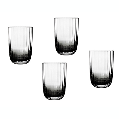 Studio 3B&trade; Optic Highball Glasses in Smoke (Set of 4). View a larger version of this product image.