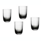 Alternate image 3 for Studio 3B&trade; Optic Highball Glasses in Smoke (Set of 4)
