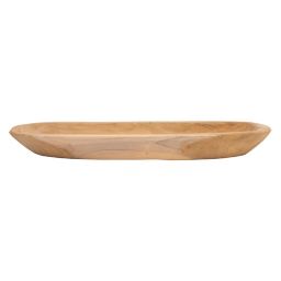 Home Essentials 15.75-Inch Boomerang Bowl in Teak