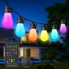 Alternate image 1 for Govee Bluetooth RGBW 15-Bulb String Light Set