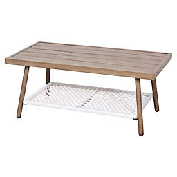 Everhome™ Saybrook Outdoor Coffee Table in White
